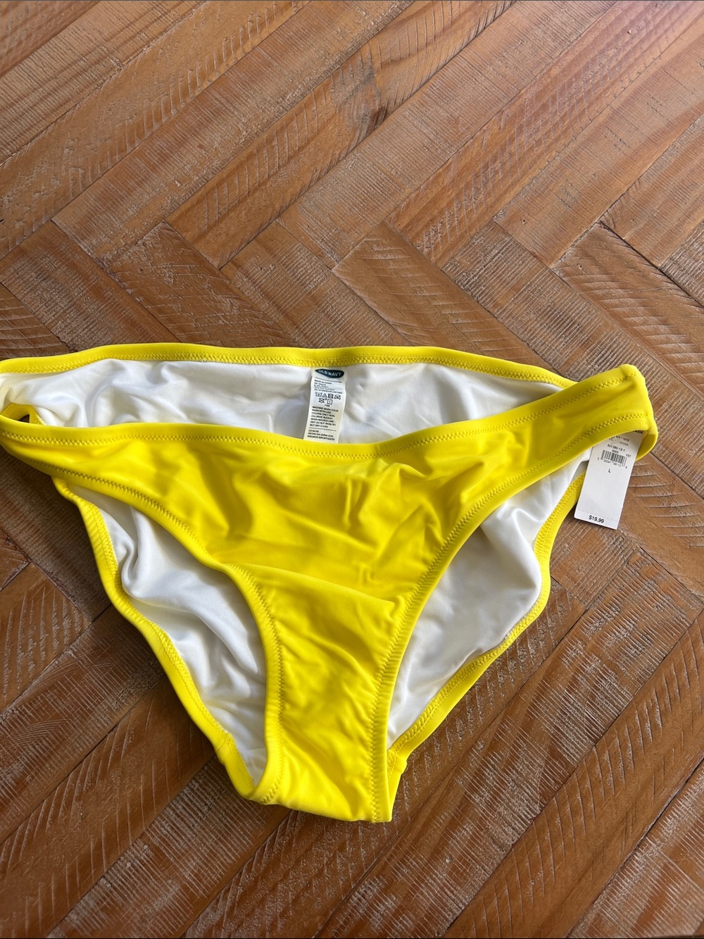 Oldnavy Yellow Bikini Bottoms